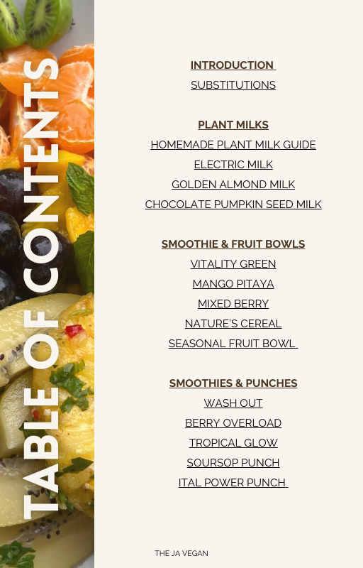 Ital Vibrations: Raw Caribbean Ital Living Cookbook